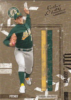 2004 Donruss Leather & Lumber #103 Barry Zito Front