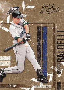 2004 Donruss Leather & Lumber #141 Rocco Baldelli Front