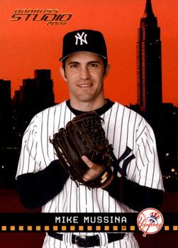 2004 Donruss Studio #142 Mike Mussina Front