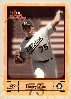 2004 Fleer Sweet Sigs #15 Barry Zito Front