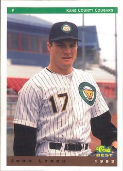 1993 Classic Best Kane County Cougars #12 John Lynch Front