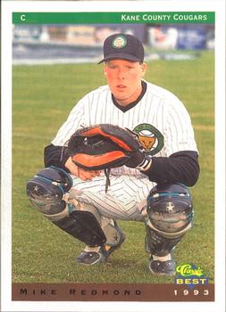 1993 Classic Best Kane County Cougars #17 Mike Redmond Front