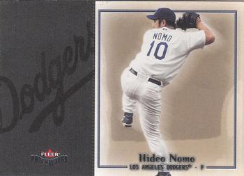 2004 Fleer Patchworks #35 Hideo Nomo Front