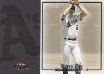 2004 Fleer Patchworks #66 Barry Zito Front