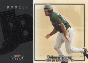 2004 Fleer Patchworks #94 Delmon Young Front