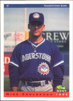 1993 Classic Best Hagerstown Suns #5 Mike Coolbaugh Front