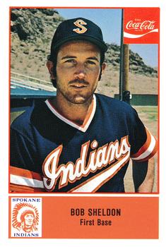 1977 Cramer Spokane Indians #47 Bob Sheldon Front