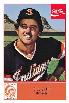 1977 Cramer Spokane Indians #67 Bill Sharp Front