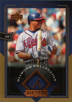 2004 Upper Deck Diamond Collection All-Star Lineup #7 Andruw Jones Front