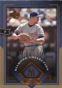 2004 Upper Deck Diamond Collection All-Star Lineup #52 Javier Vazquez Front