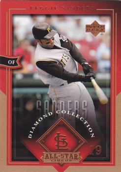 2004 Upper Deck Diamond Collection All-Star Lineup #69 Reggie Sanders Front