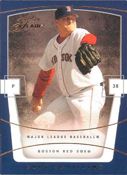 2004 Flair #11 Curt Schilling Front