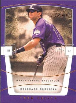 2004 Flair #2 Todd Helton Front