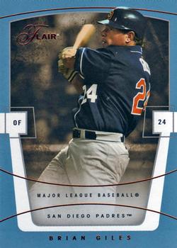 2004 Flair #47 Brian Giles Front