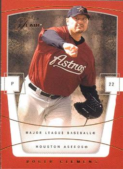 2004 Flair #57 Roger Clemens Front