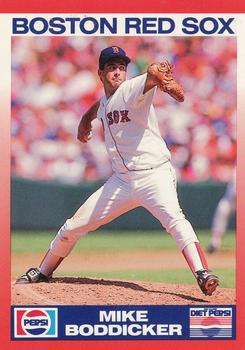 1990 Score Pepsi Boston Red Sox #2 Mike Boddicker Front