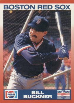 1990 Score Pepsi Boston Red Sox #4 Bill Buckner Front