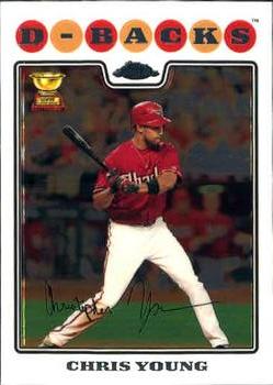 2008 Topps Chrome #144 Chris Young Front