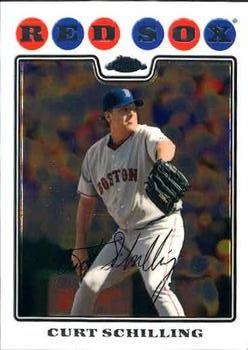 2008 Topps Chrome #146 Curt Schilling Front