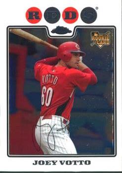 2008 Topps Chrome #196 Joey Votto Front