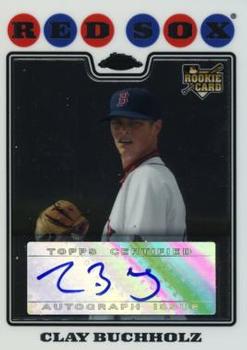 2008 Topps Chrome #229 Clay Buchholz Front