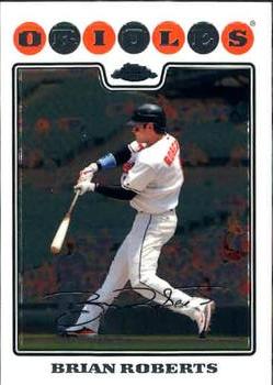 2008 Topps Chrome #89 Brian Roberts Front