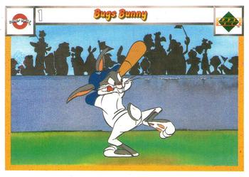 1990 Upper Deck Comic Ball #1 / 16 Bugs Bunny Front