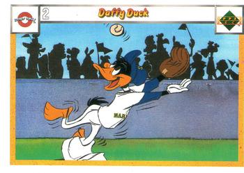 1990 Upper Deck Comic Ball #2 / 17 Daffy Duck Front