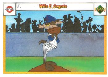 1990 Upper Deck Comic Ball #4 / 13 Wile E. Coyote Front