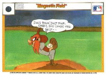 1990 Upper Deck Comic Ball #110 / 125 Magnetic Field Back