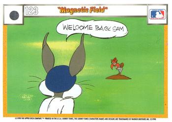 1990 Upper Deck Comic Ball #114 / 123 Magnetic Field Back