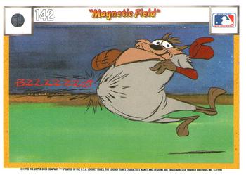 1990 Upper Deck Comic Ball #127 / 142 Magnetic Field Back