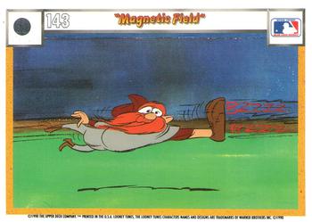 1990 Upper Deck Comic Ball #128 / 143 Magnetic Field Back
