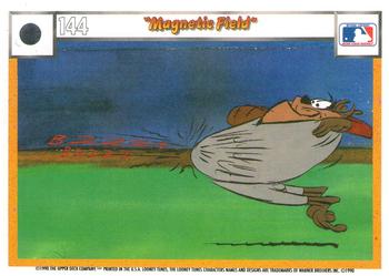 1990 Upper Deck Comic Ball #129 / 144 Magnetic Field Back