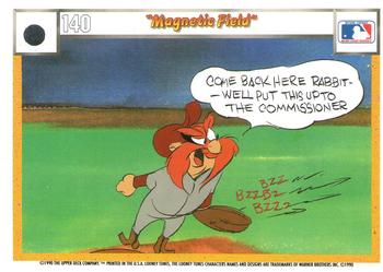 1990 Upper Deck Comic Ball #131 / 140 Magnetic Field Back