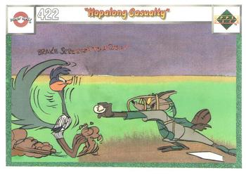 1990 Upper Deck Comic Ball #422 / 425 Hopalong Casualty / Which Pitch is Witch? Front