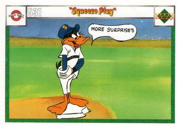 1990 Upper Deck Comic Ball #531 / 534 Squeeze Play Front