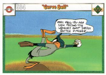 1990 Upper Deck Comic Ball #584 / 587 Curve Ball Front
