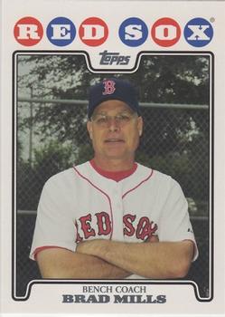 2008 Topps Gift Sets Boston Red Sox #15 Brad Mills Front