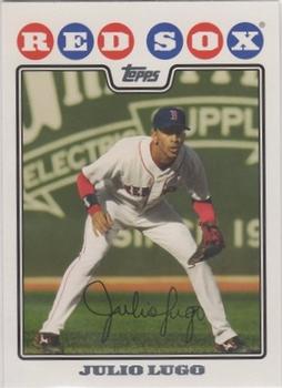 2008 Topps Gift Sets Boston Red Sox #25 Julio Lugo Front