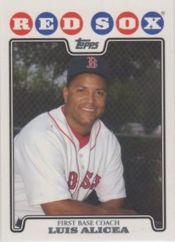 2008 Topps Gift Sets Boston Red Sox #26 Luis Alicea Front