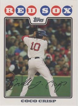 2008 Topps Gift Sets Boston Red Sox #36 Coco Crisp Front