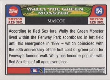  2018 Topps Opening Day Mascots #M-2 Wally the Green Monster  Boston Red Sox : Collectibles & Fine Art