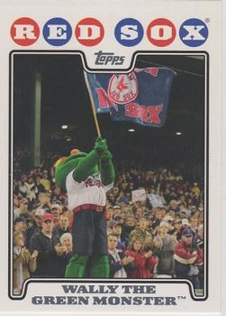2008 Topps Gift Sets Boston Red Sox #54 Wally The Green Monster Front