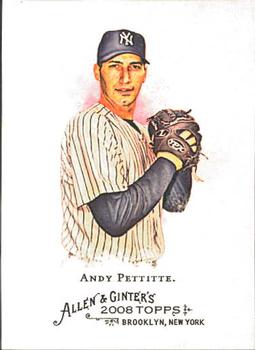 2008 Topps Allen & Ginter #138 Andy Pettitte Front