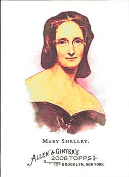 2008 Topps Allen & Ginter #158 Mary Shelley Front