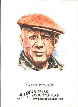 2008 Topps Allen & Ginter #172 Pablo Picasso Front