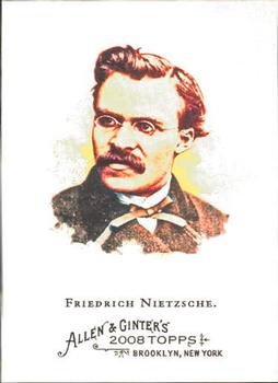 2008 Topps Allen & Ginter #217 Friedrich Nietzsche Front