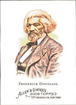 2008 Topps Allen & Ginter #227 Frederick Douglass Front