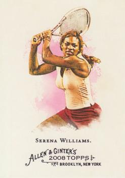 2008 Topps Allen & Ginter #249 Serena Williams Front